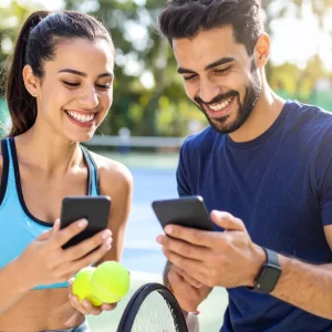 Tennis həyatı paylaşırıq